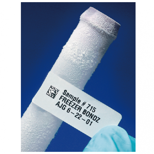 抗凍耐低溫(-86℃)可霜貼標籤貼紙