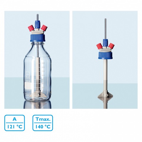 DURAN 磁力攪拌式玻璃培養瓶 SPINNER FLASK