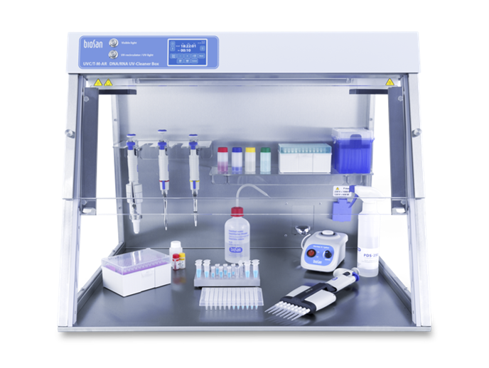 Biosan UVC/T-M-AR DNA/RNA 潔淨操作台 (玻璃/觸控面板)