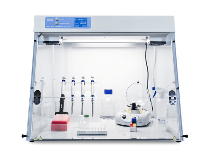 Biosan UVC/T-AR DNA/RNA 潔淨操作台(壓克力/觸控面板)